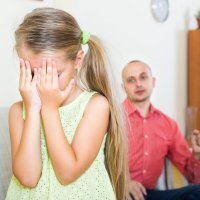 El miedo de los niños a las regañinas de sus padres