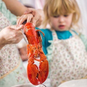 Beneficios y peligros del marisco para los niños