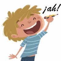 A, ha y ah. Poema didáctico para niños
