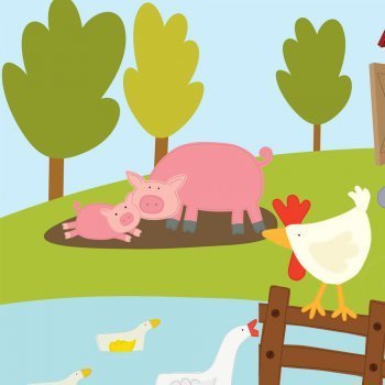 La gallina y los cerdos