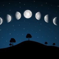 Las caras de la luna. Poesía didáctica para niños