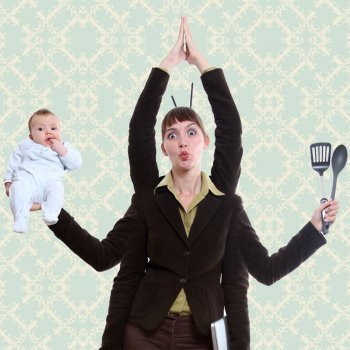 Cuando la que cuida a los niños también realiza labores de limpieza