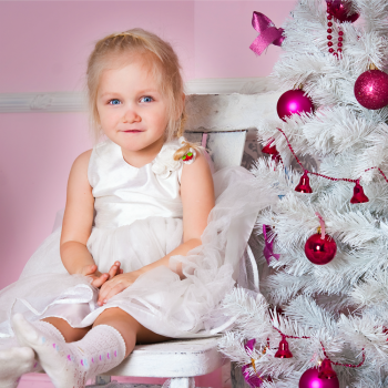 Ideas de peinados para niñas en Navidad