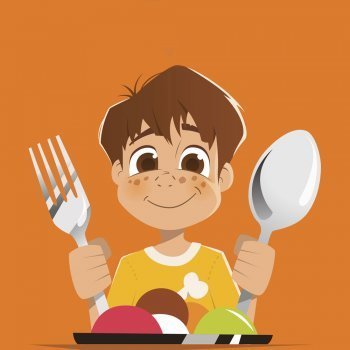 Los cubiertos. Poema didáctico para niños