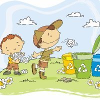 La papelera. Poema sobre el reciclaje