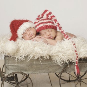 Nombres navideños para niños y niñas gemelos