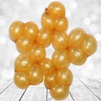 Estrella con globos. Manualidades decorativas