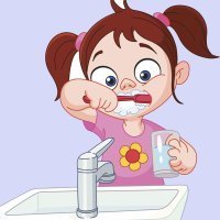 Cuando me levanto. Poema didáctico para niños