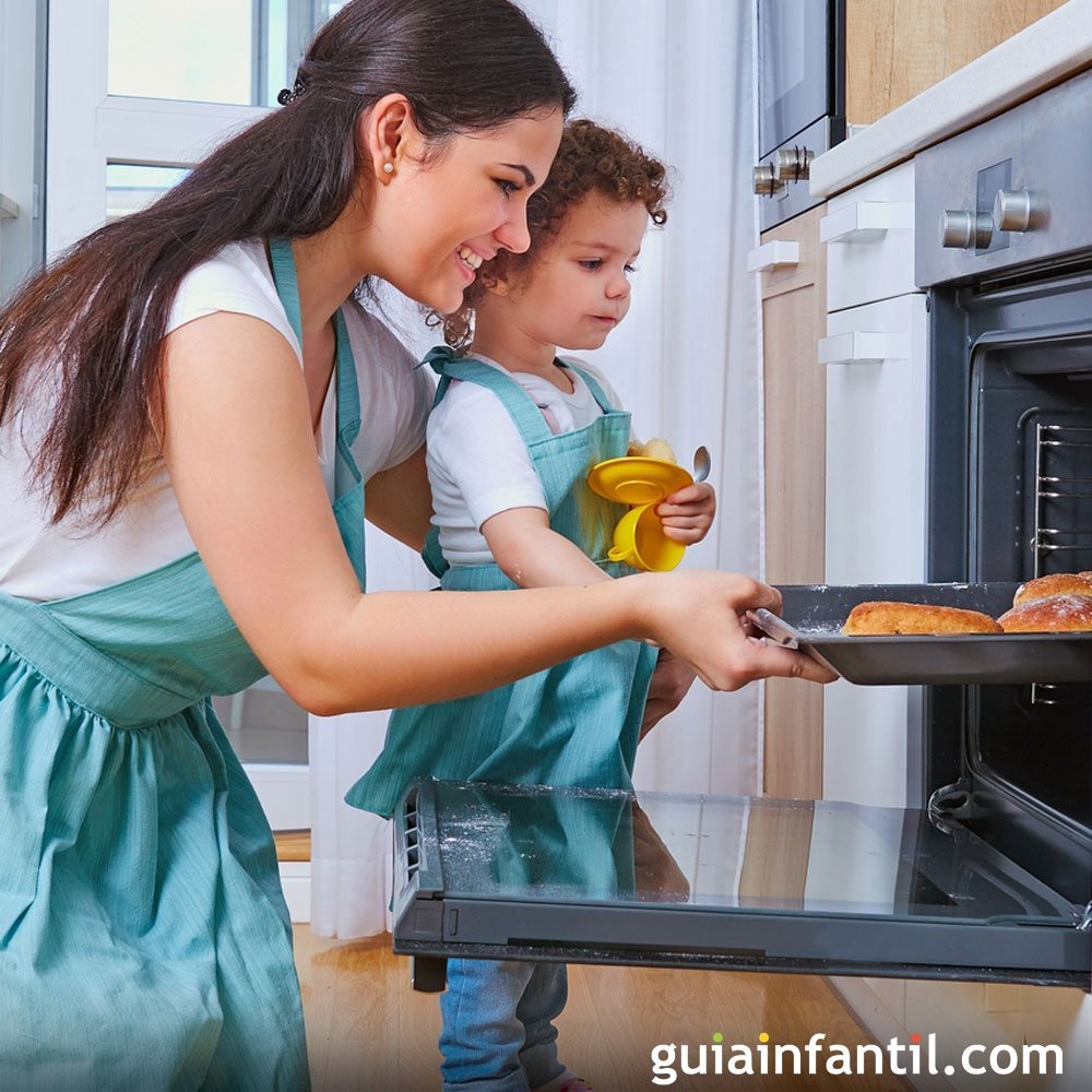 las comidas de los niños en el horno: ¿sí o