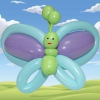 Cómo hacer una mariposa con globos