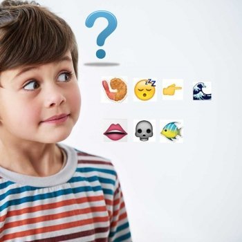 Refranes con emoticonos para los niños