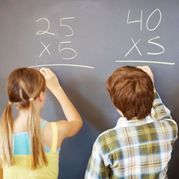 Truco de la tabla de multiplicar del cinco para niños