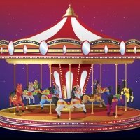 El tiovivo. Poesía divertida para aprender jugando