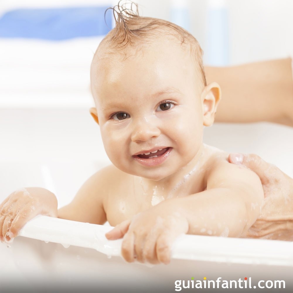 Jabón para bañar al bebe