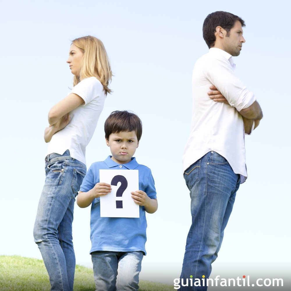 Errores de los padres hacia los hijos en una separación