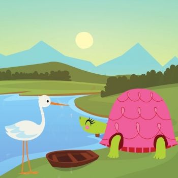 La tortuga Margarita. Cuento en versos para niños