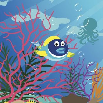 El pez tropical. Poema sobre las emociones