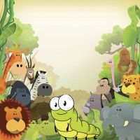 El león y el gusano. Cuentos educativos para niños