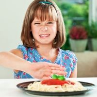 Niños que sienten asco por la comida