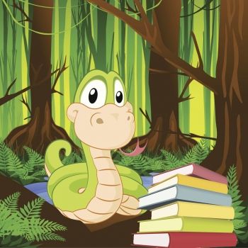 La culebra Debra. Un cuento infantil sobre el placer de leer