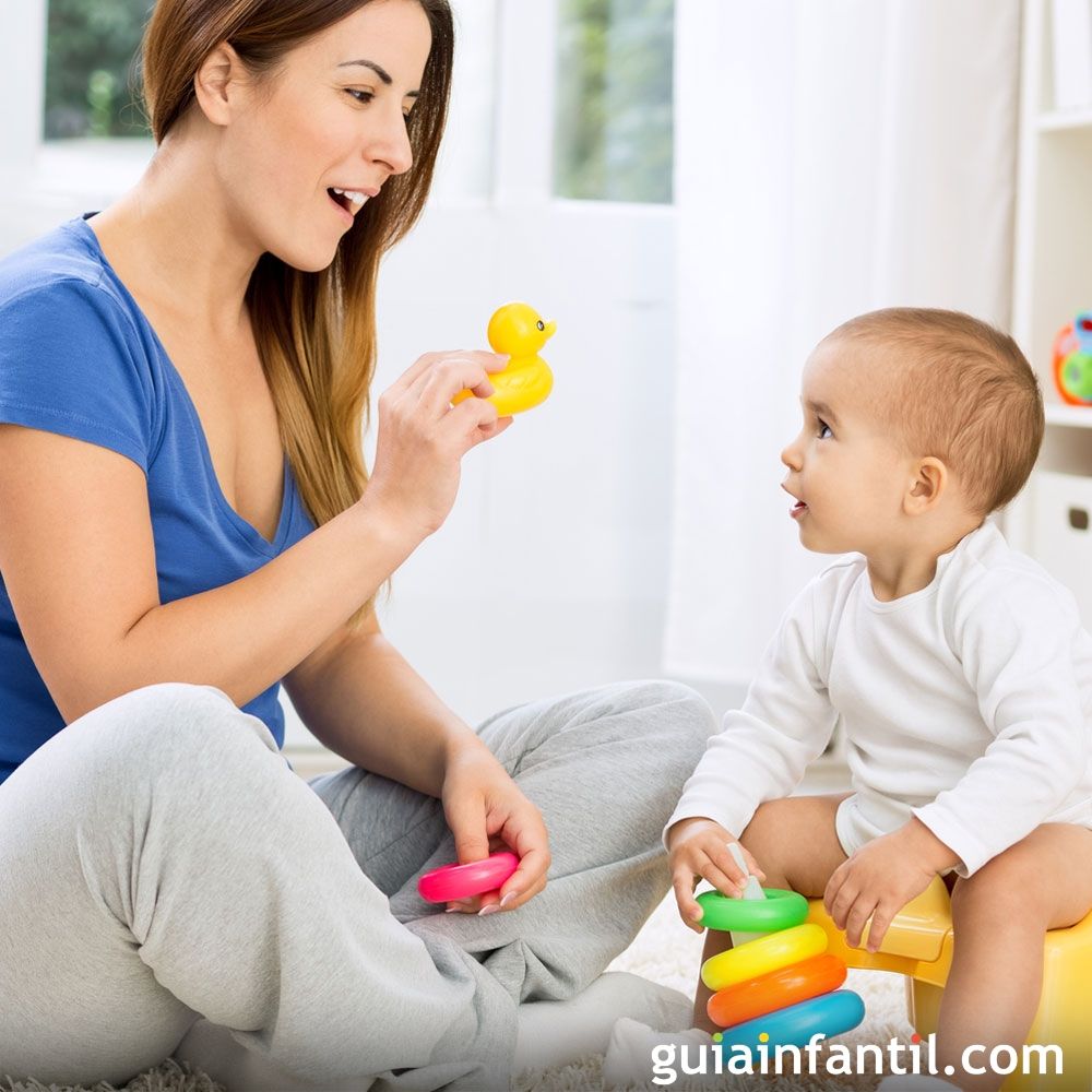 Cómo enseñarle al bebé a buscar objetos, Estimulación bebés