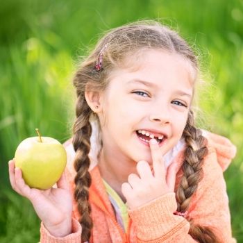 La salida y caída de los dientes en la infancia