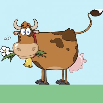 La vaca y la mosca. Poemas infantiles divertidos