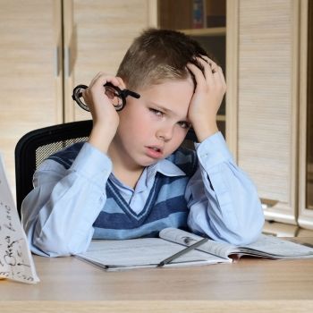 Cuando el niño no quiere hacer las tareas escolares