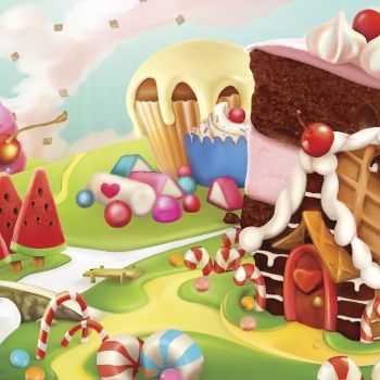 El reino Golosina. Un poema de fantasía para niños