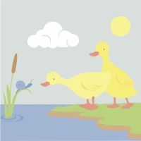 Cua, cua. Poesía corta de animales para niños