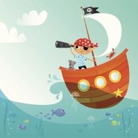 El pirata, poesía para incentivar a los niños en el aprendizaje