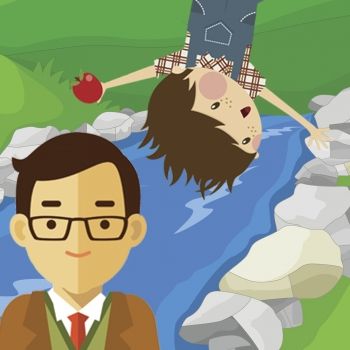 Fábula infantil de La Fontaine con moraleja acerca del esfuerzo