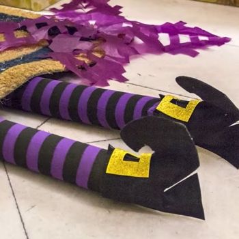 Cómo hacer unas Piernas de bruja