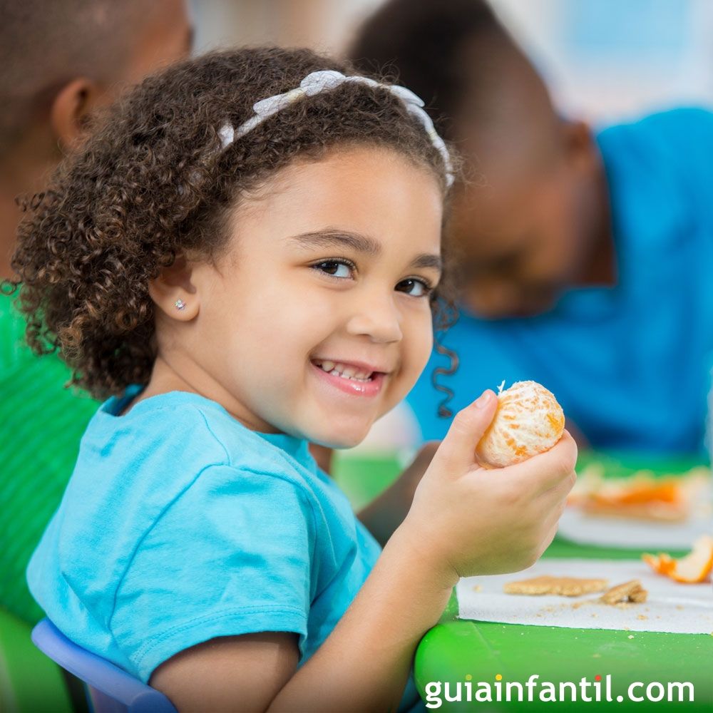 5 mandamientos de la alimentación del niño en la Escuela Infantil