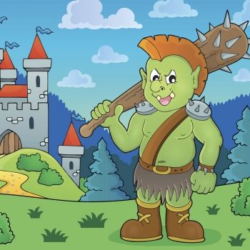 El ogro con cara de pillo. Poemas divertidos para niños