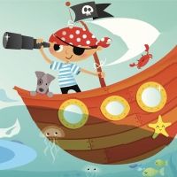 El barco del capitán Leo. Cuento infantil sobre la imaginación