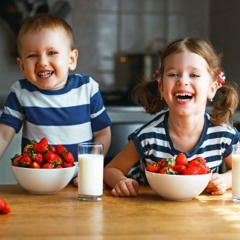 Alimentos que generan felicidad a los niños - La dieta para ser felices