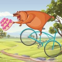 La tarta de Tragoncete. Fábula moderna para niños