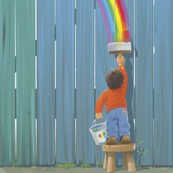 El niño pintor. Poemas cortos infantiles