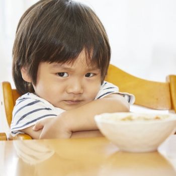 Niños con miedo a tragar
