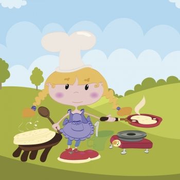 Tortitas de maíz. Canción para jugar con las manos del bebé