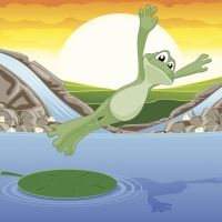 El sapito Trampolín. Fábula moderna sobre la superación de los niños