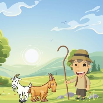 Las cabras testarudas. Cuento de Ecuador