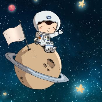 Hay un planeta. Poema infantil para soñar