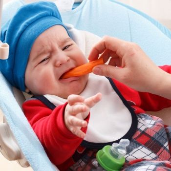 Niños que no quieren comer alimentos sólidos