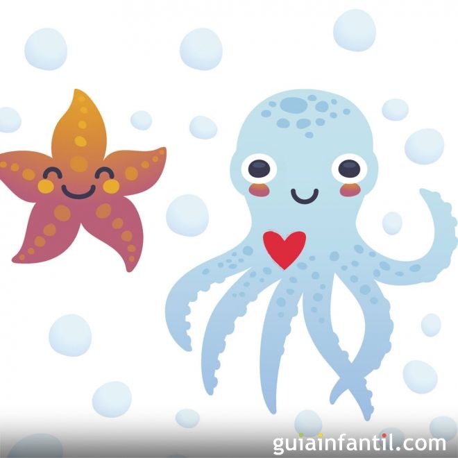 El pulpo enamorado. Poema infantil sobre el amor