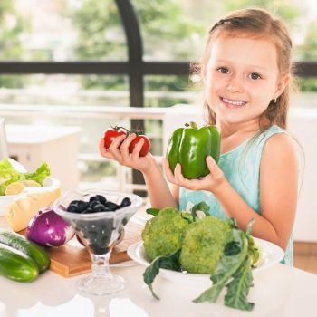 Alimentos de origen vegetal imprescindibles en la dieta mediterránea para niños
