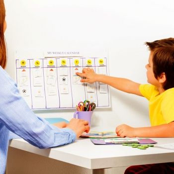 Qué son las agendas visuales para los niños con autismo