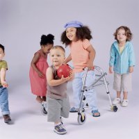 Avances en la estimulación de niños con discapacidad
