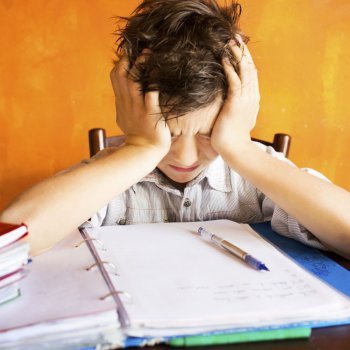 Los niños también sufren de estrés
